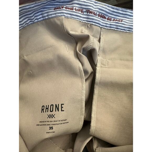 RHÔNE Men’s Commuter Pants size 35x32 - Picture 2 of 7